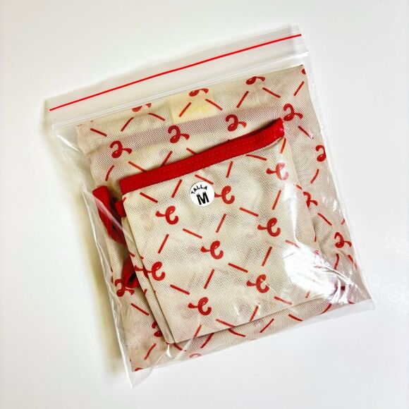 Chaturbate Red and White Logo Sheer Thong Bodysuit - Sizes M and XXL / 2X - Picture 2 of 6